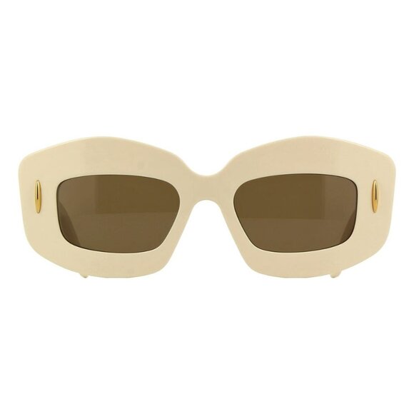 New LOEWE White Cat Eye LW40114I 25E Sunglasses Women - Picture 2 of 4